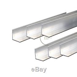 1 x Metre Aluminium Angle MILLING WELDING METALWORKING Equal Angle Choose a Size
