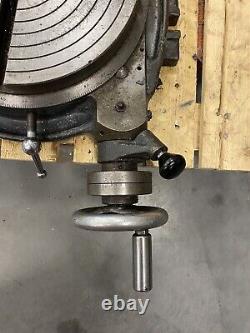 10 ROTARY TABLE (Lathe milling metalworking, workshop cnc)