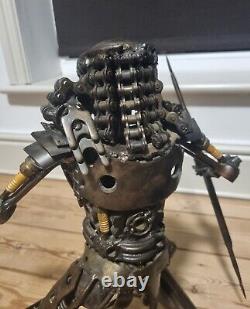 18 Predator Scrap Metal Sculpture Industrial Engine Parts & Other Components