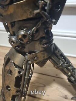 18 Predator Scrap Metal Sculpture Industrial Engine Parts & Other Components