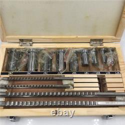 18pcs Keyway Broaching Cutter Kit HSS Metric Size CNC Metalworking Tool Box