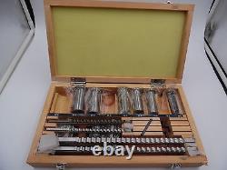 18pcs Keyway Broaching Cutter Kit HSS Metric Size CNC Metalworking Tool Box