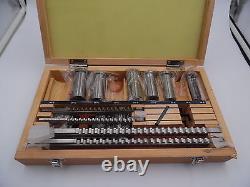 18pcs Keyway Broaching Cutter Kit HSS Metric Size CNC Metalworking Tool Box