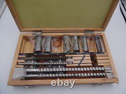 18pcs Keyway Broaching Cutter Kit HSS Metric Size CNC Metalworking Tool Box