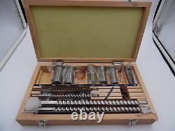 18pcs Keyway Broaching Cutter Kit HSS Metric Size CNC Metalworking Tool Box