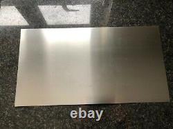 2 Pieces of Stainless Steel Shim Stock 300x165x0.127 0.005 5 Thou