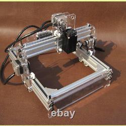 220V 3 Axis USB CNC Laser Engraver Marking Machine Mini Wood Cutter Metalwork