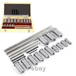 22Pcs HSS Metric Keyway Broach Set Metric Size Metalworking Tool 4mm 5mm 6mm 8mm