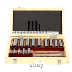 22Pcs HSS Metric Keyway Broach Set Metric Size Metalworking Tool 4mm 5mm 6mm 8mm