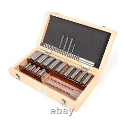 22Pcs HSS Metric Keyway Broach Set Metric Size Metalworking Tool 4mm 5mm 6mm 8mm