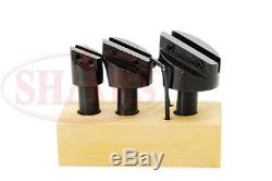 2Pcs 3/4'' Shank Canoe Flute and Bead Router Bit Cutter Woodworking Tool US 2CC