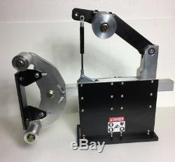 2x72 BELT GRINDER chassis WITH IDLER & TRACKING WHEELS