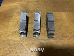 3 Lathe chuck jaws No 655 metalworking Possible For pratt burnerd OrColchester