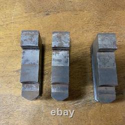 3 Lathe chuck jaws No220 metalworking Possible For pratt burnerd or Colchester