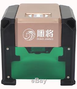 3000mW Laser Graviermaschine USB Engraving CNC Gravurmaschine Drucker Schneider