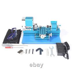 36W Mini Metal Lathe Machine Metalworking Woodworking for Hobbyist Education