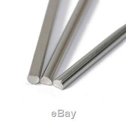 3mm Dia. D-Type Stainless Steel Round Bar Rod Metal Milling Welding Metalworking