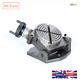 4 Inch Precision Tilting Rotary Table 4 Slots 100mm For Milling Metalworking Uk