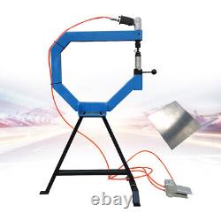 4 in Throat Pneumatic Planishing Hammer Sheet Metal Shaping Machine 123 Anvil