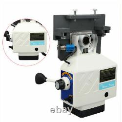 450in X Axis Power Feed Horizontal Noiseless Milling Machine Metalworking 200RPM
