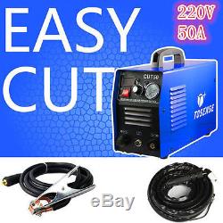 50A Plasma cutter DIGITAL Plasma Cutting machine cut50 230V & accessories 1-14mm