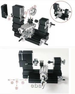 60W 12000r/m Metal Rotating Metalworking Lathe Motor DIY Tools Drilling Machine