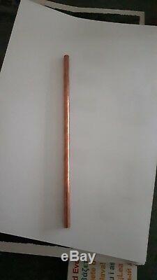 8mm x 500mm Length QTY x 1 Copper Round Bar Rod Milling Welding Metalworking