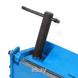 90°Manual Sheet Metal Bender 630mm Width Metalworking Folding Machine 1.2-1.5mm