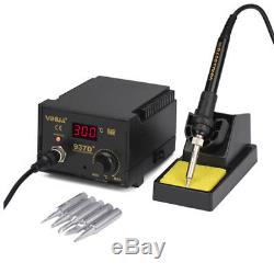 937D+ Electric Iron Soldering Station SMD Welder Welding Tool Kit with 5 Tips 230V