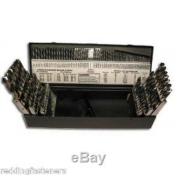 93840 Norseman/Viking SP115 115pc Drill Bit Set with Fractional, Numbers & Letters