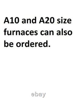 A20 size Top quality and most efficient metal melting propane crucible furnace