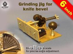 Adjustable bevel grinding jig for belt grinder ngle bevel jig, knife sharpener