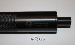 Air riffle silencer real steel 1/2-28 TPI HATSAN GUNPOWER suppressor + key