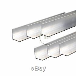 Aluminium Equal Angle Bar 1/2 x 1/2 x 1/8 Milling/Welding/Metalworking