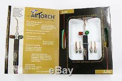 Artorch Little Torch Uniweld Torch Metalcrafts Kit with 5 Tips Jewelry Soldering