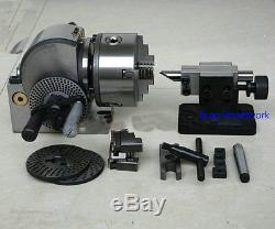 BS-0 Semi-universal quick dividing indexing head with tail stock for cnc milling