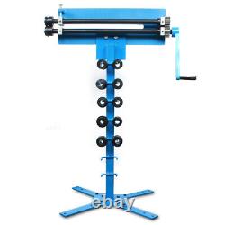 Bead Roller Pipe Bender Metal Working Fabrication 6 Rolls with1.2mm Sheet Thicknes