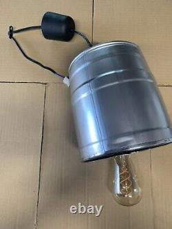 Beer keg lamp