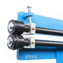 Blue Manual Bead Roller Metalworking Tool Cutting Capacity 1.2mm+6 Pair Rollers