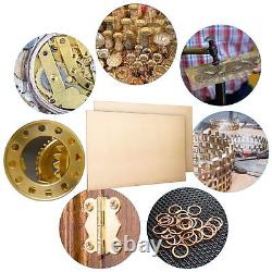 Brass square/plate/sheet Patina Process Craft Steampunk Thick 0.8mm- 6mm