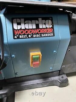 Clarke CS48 Belt and Disc Sander 4 Belt 8 Disc Woodwork metalwork tool