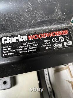 Clarke CS48 Belt and Disc Sander 4 Belt 8 Disc Woodwork metalwork tool
