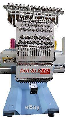 Commercial Embroidery Machine, Compact, NEW, Single head, 15 needles, New Style