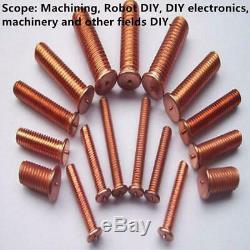 Copper Round Bar 3mm Diameter Rod Milling Welding 50 500mm Length Metalworking