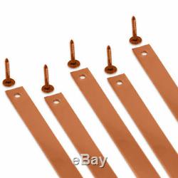 Copper or Aluminium Flat Bar MILLING WELDING METALWORKING Strips with Nails