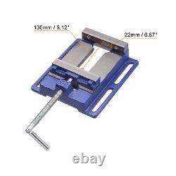 Drill Press Vise, 5 Bench Clamp for Woodworking, Metalworking, Gluing