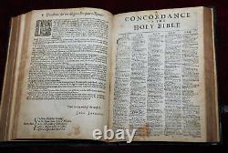 Exrare 1666/1668 Holy Bible King James Metalwork Four Titles Orig' Fine Binding