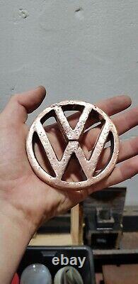 Hand poured VW Copper ingots 100% Recycled Copper 500g+