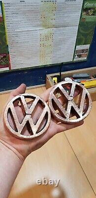 Hand poured VW Copper ingots 100% Recycled Copper 500g+