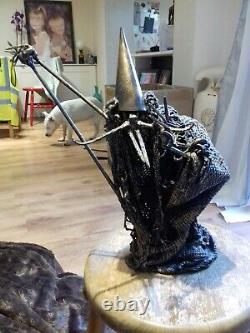 Handmade Metal Sculpture. Handmade art. Ornement. Metal ornement. Metal wizard